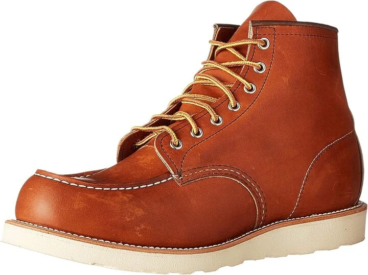 Red Wing Heritage 6 Moc Toe Men's Lace-up Boots Oro-Legacy : 7 D (M), Leather - Image 2
