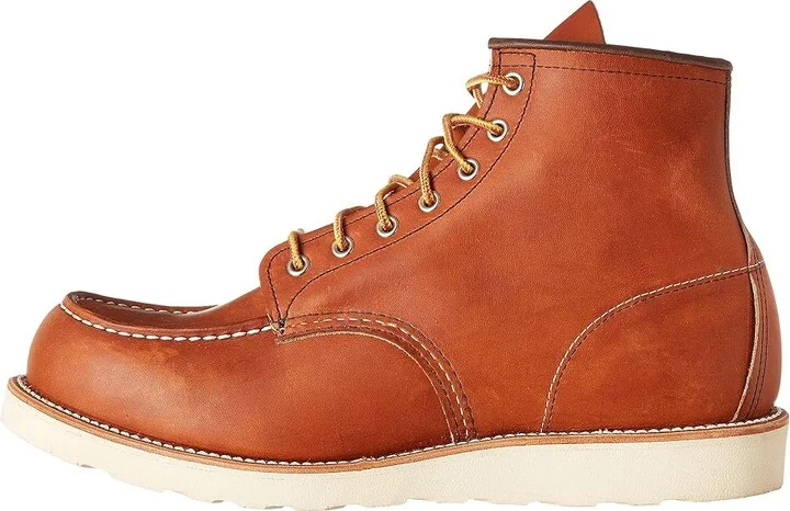 Red Wing Heritage 6 Moc Toe Men's Lace-up Boots Oro-Legacy : 7 D (M), Leather - Image 7