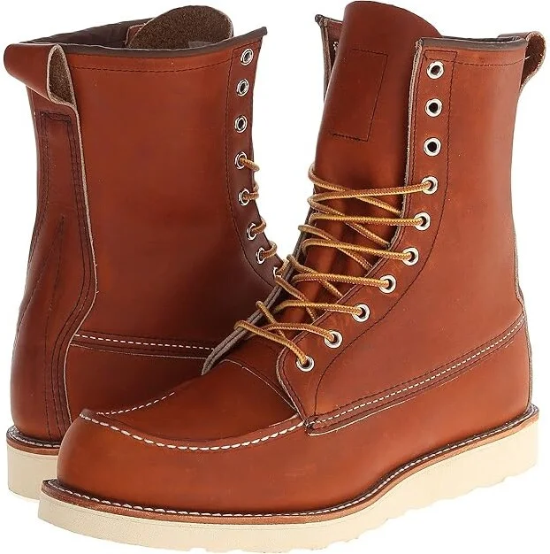 Red Wing Heritage 8 Moc Toe Men's Boots Oro-Legacy : 7.5 D (M), Leather