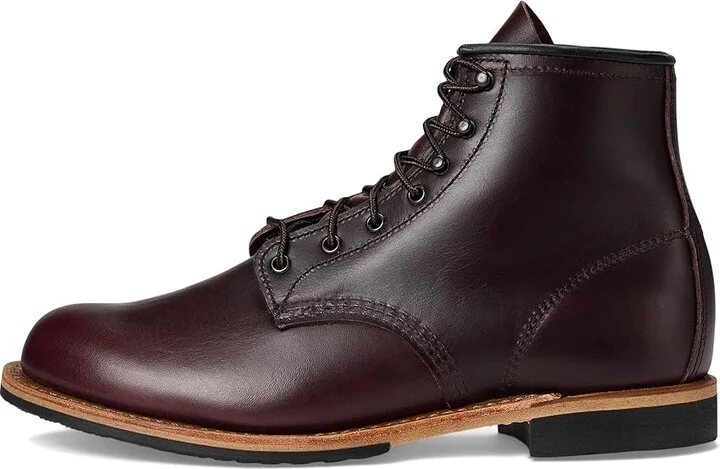 Red Wing Heritage Beckman Men's Shoes Black Cherry : 12 D (M), Leather - Image 6