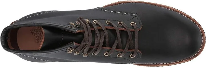 Red Wing Heritage Blacksmith Men's Lace up casual Shoes Black Prairie : 7 D (M), Leather - Image 3