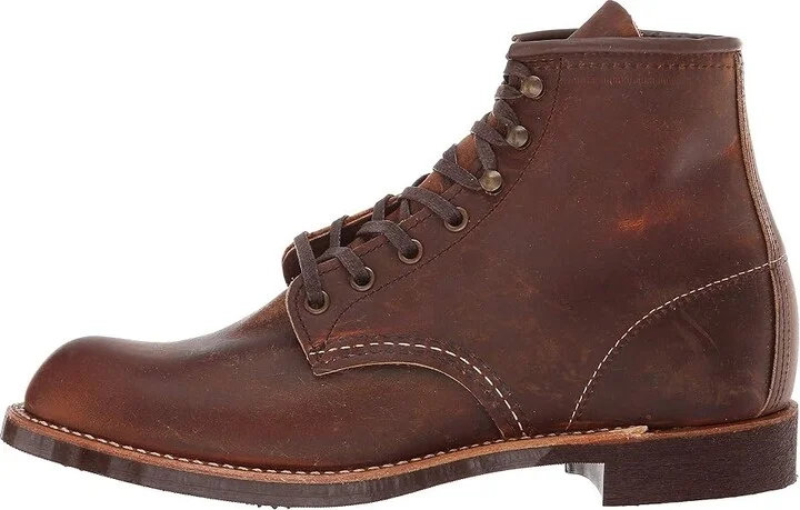 Red Wing Heritage Blacksmith Men's Lace up casual Shoes Copper Rough & Tough : 7 D (M), Leather - Image 7