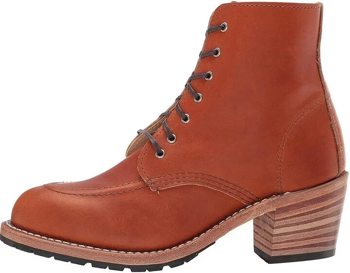 Red Wing Heritage Clara Women's Lace-up Boots Oro Legacy : 5 M (B), Leather - Image 7