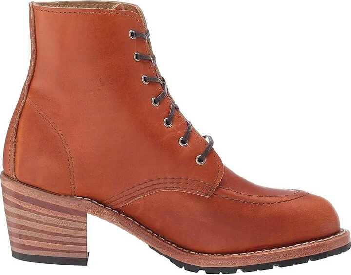 Red Wing Heritage Clara Women's Lace-up Boots Oro Legacy : 5 M (B), Leather - Image 8