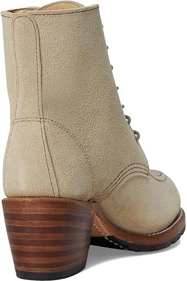 Red Wing Heritage Clara Women's Lace-up Boots White Sands : 6.5 M (B), Leather - Image 4