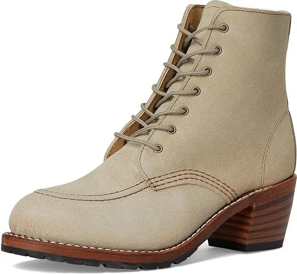 Red Wing Heritage Clara Women's Lace-up Boots White Sands : 6.5 M (B), Leather - Image 5