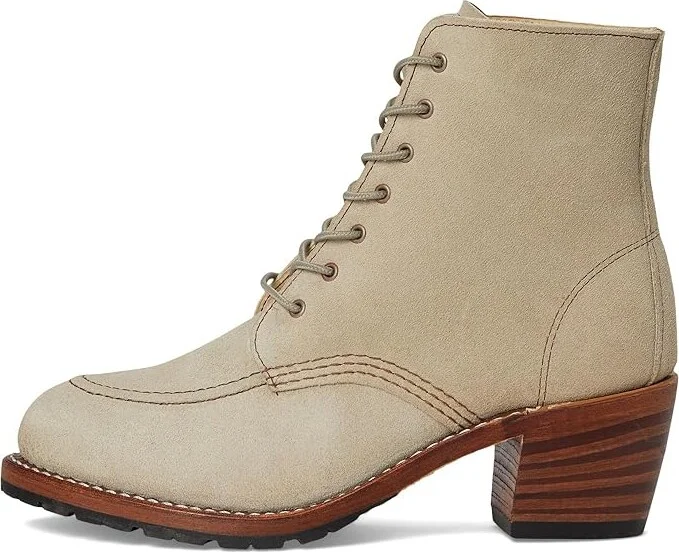 Red Wing Heritage Clara Women's Lace-up Boots White Sands : 6.5 M (B), Leather - Image 6