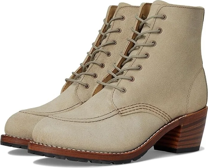 Red Wing Heritage Clara Women's Lace-up Boots White Sands : 6.5 M (B), Leather