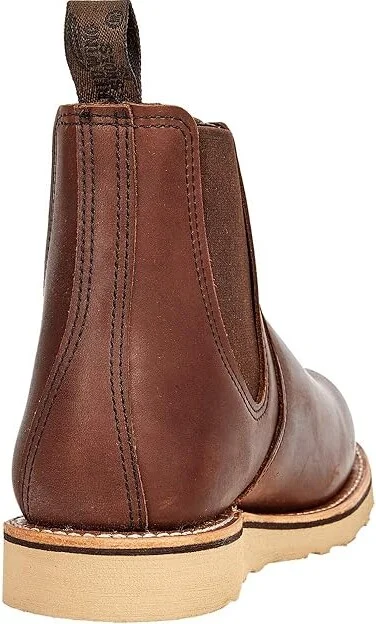 Red Wing Heritage Classic Chelsea Men's Shoes Amber Harness : 7 D (M), Leather - Image 4
