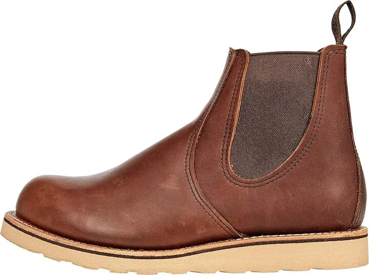 Red Wing Heritage Classic Chelsea Men's Shoes Amber Harness : 7 D (M), Leather - Image 6