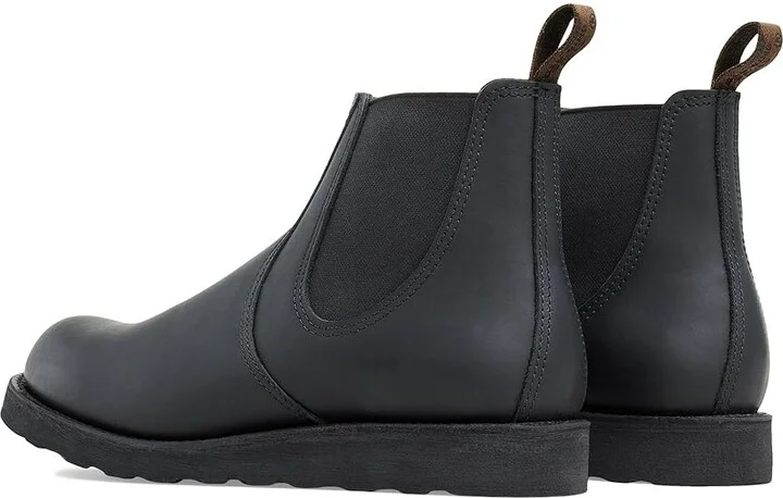 Red Wing Heritage Classic Chelsea Men's Shoes Black Harness : 7.5 D (M), Leather - Image 3