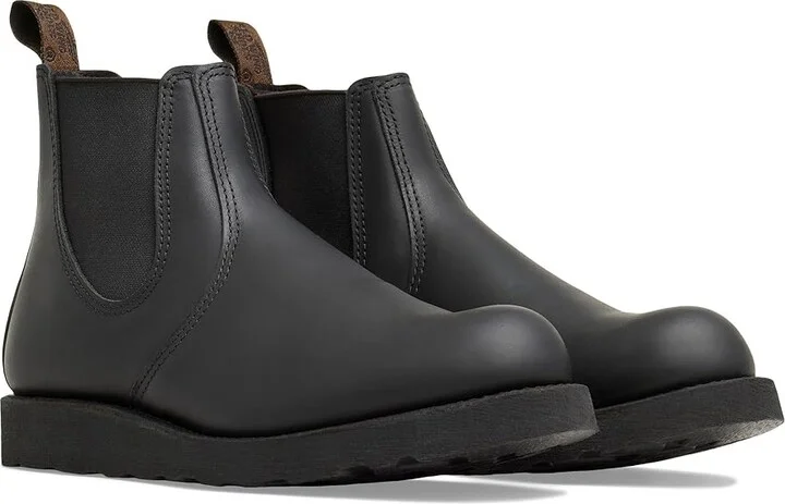 Red Wing Heritage Classic Chelsea Men's Shoes Black Harness : 7.5 D (M), Leather