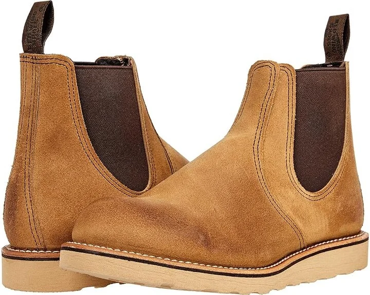 Red Wing Heritage Classic Chelsea Men's Shoes Hawthorne Muleskinner : 7.5 D (M), Leather