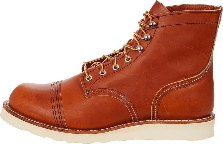 Red Wing Heritage Iron Ranger Traction Tred Men's Shoes Oro Legacy : 7 D (M), Leather - Image 6