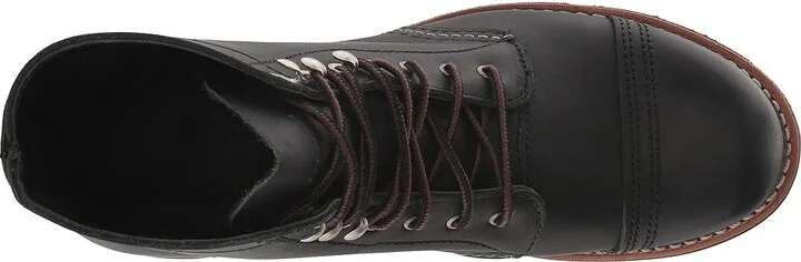 Red Wing Heritage Iron Ranger Women's Lace-up Boots Black Boundary : 5 M (B), Leather - Image 3