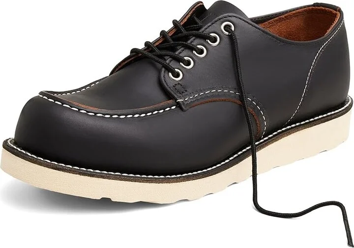 Red Wing Heritage Shop Moc Oxford Men's Lace-up Boots Black Prairie : 10 D (M), Leather - Image 2