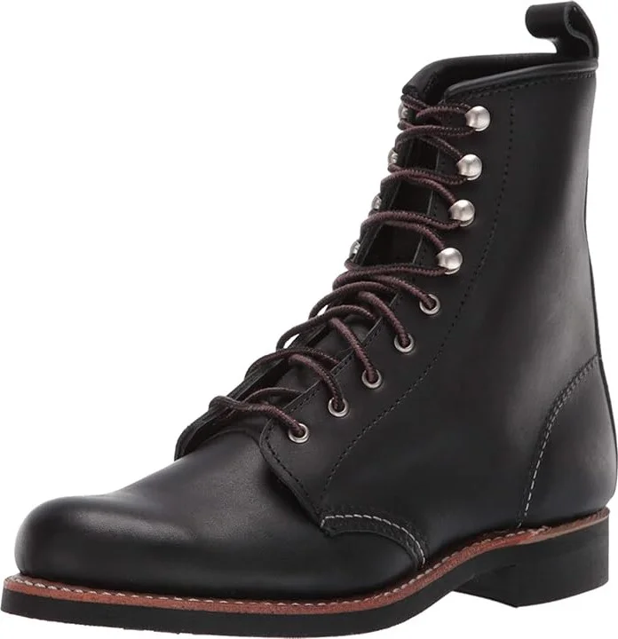 Red Wing Heritage Silversmith Women's Lace-up Boots Black Boundary : 5 M (B), Leather - Image 2