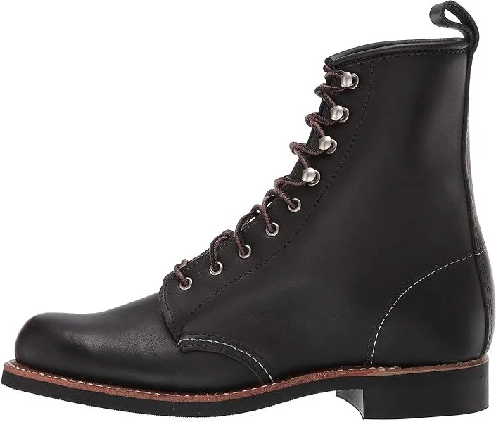 Red Wing Heritage Silversmith Women's Lace-up Boots Black Boundary : 5 M (B), Leather - Image 7