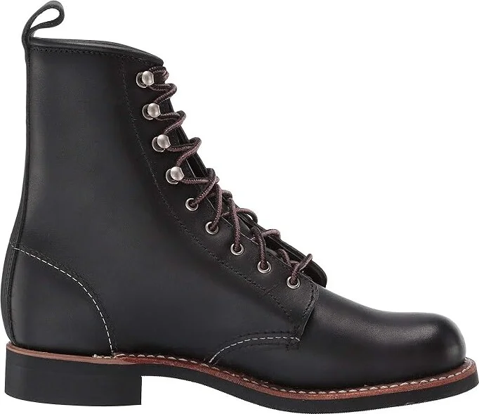 Red Wing Heritage Silversmith Women's Lace-up Boots Black Boundary : 5 M (B), Leather - Image 8