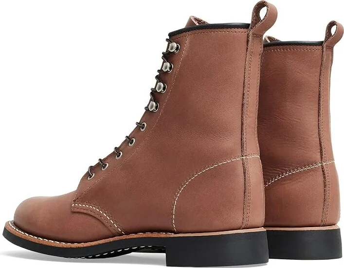 Red Wing Heritage Silversmith Women's Lace-up Boots Mocha : 5 M (B), Leather - Image 3