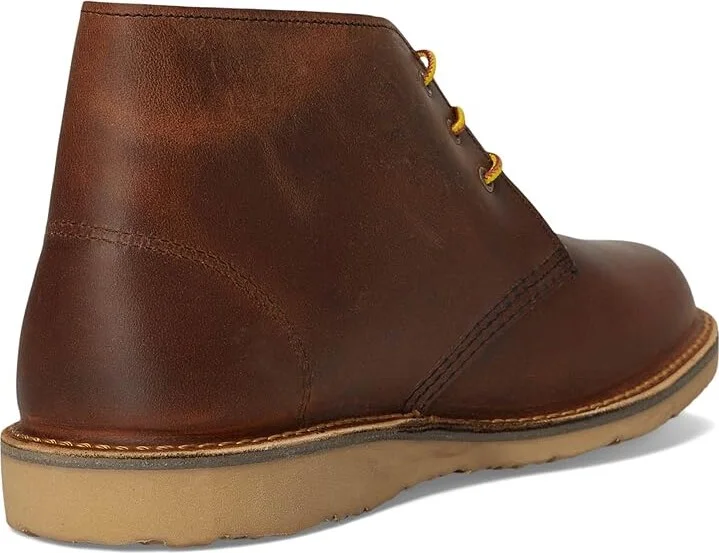 Red Wing Heritage Weekend Chukka Men's Lace-up Boots Copper Rough & Tough 1 : 8 D (M), Leather - Image 4