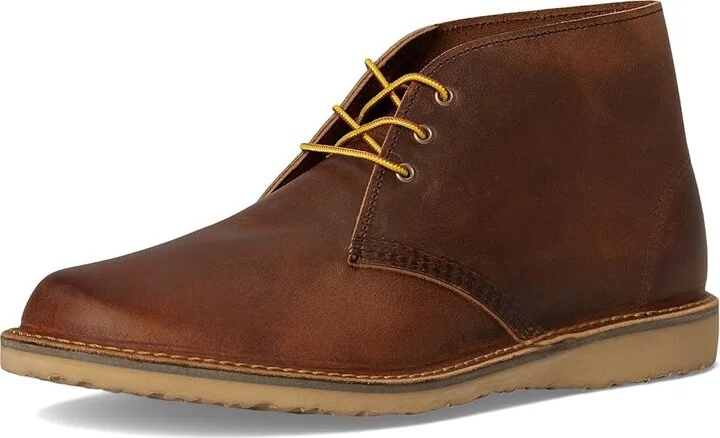Red Wing Heritage Weekend Chukka Men's Lace-up Boots Copper Rough & Tough 1 : 8 D (M), Leather - Image 5