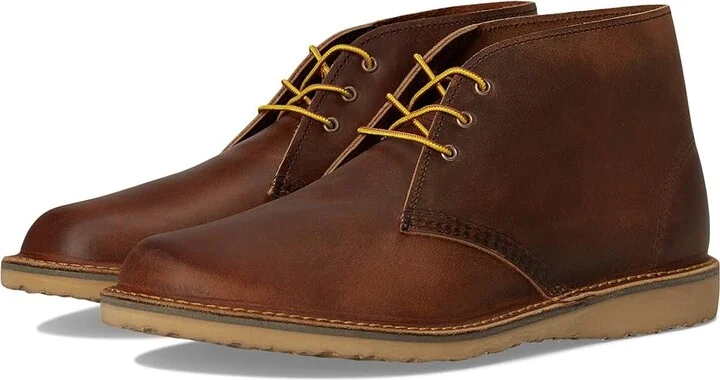 Red Wing Heritage Weekend Chukka Men's Lace-up Boots Copper Rough & Tough 1 : 8 D (M), Leather
