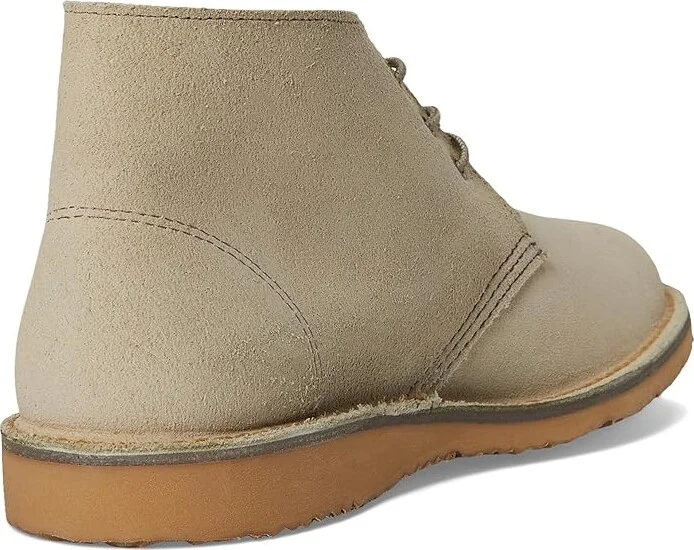 Red Wing Heritage Weekend Chukka Men's Lace-up Boots White Sands : 11.5 D (M), Leather - Image 4