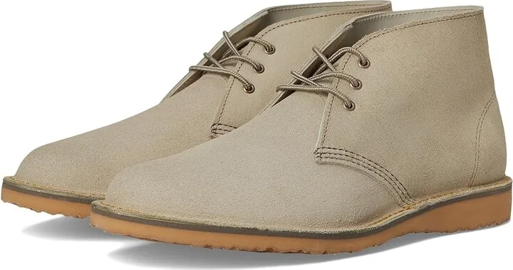 Red Wing Heritage Weekend Chukka Men's Lace-up Boots White Sands : 11.5 D (M), Leather