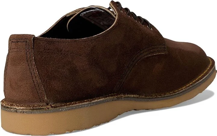 Red Wing Heritage Weekend Oxford Men's Shoes Chocolate Muleskinner : 9.5 D (M), Leather - Image 4