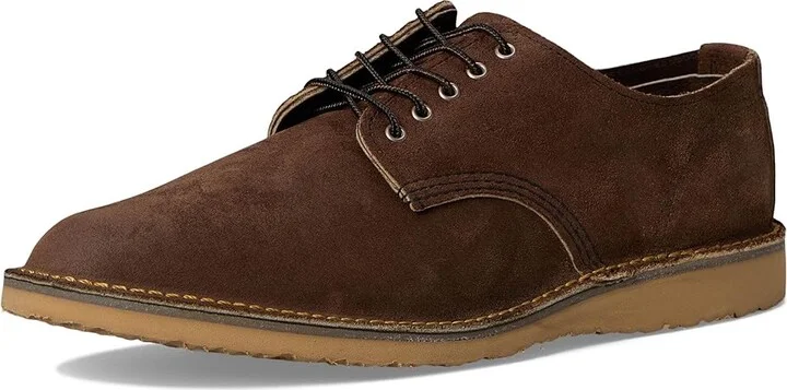 Red Wing Heritage Weekend Oxford Men's Shoes Chocolate Muleskinner : 9.5 D (M), Leather - Image 5