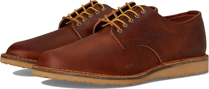 Red Wing Heritage Weekend Oxford Men's Shoes Copper Rough and Tough : 7.5 D (M), Leather