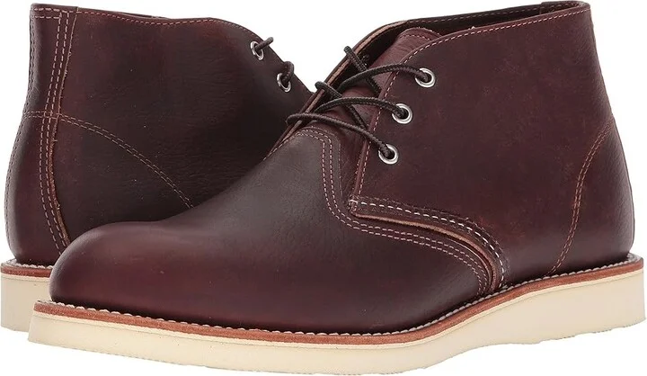 Red Wing Heritage Work Chukka Men's Lace-up Boots Briar Oil Slick : 7 D (M), Leather/Suede