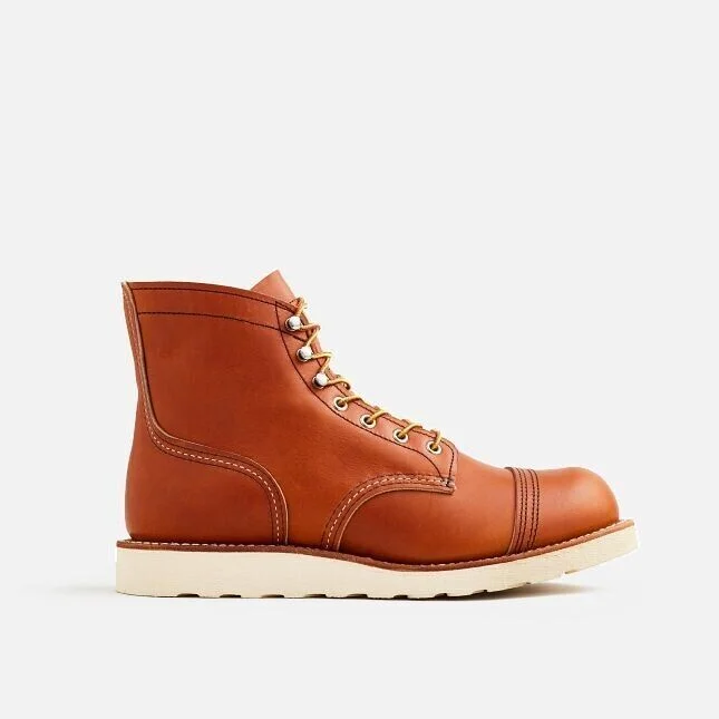 Red Wing Iron Ranger 8089 6" Boots Men's Oro-Legacy Oiled Leather Traction Tred