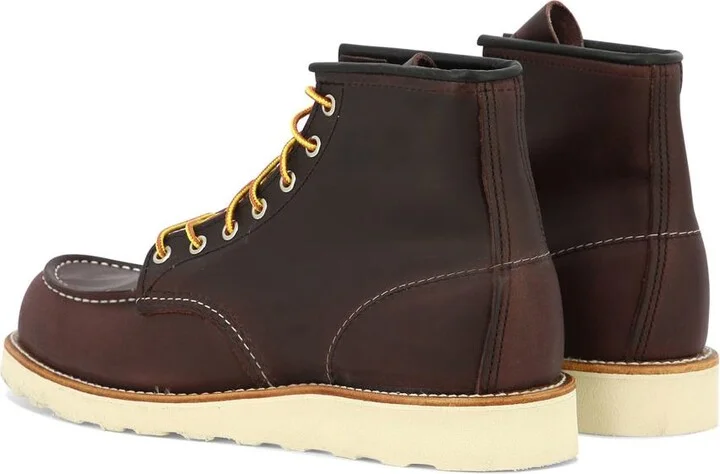 Red Wing Shoes "6 Inch Moc" Lace-Up Boots - Image 4