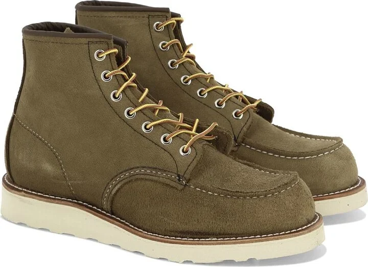 Red Wing Shoes "6 Inch Moc" Lace-Up Boots - Image 2