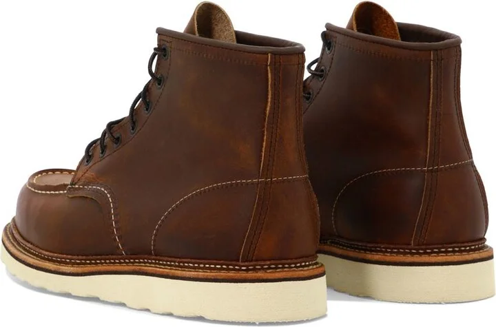 Red Wing Shoes "Classic Moc" Ankle Boots - Image 4