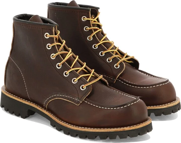 Red Wing Shoes "Classic Moc" Lace-Up Boots - Image 2