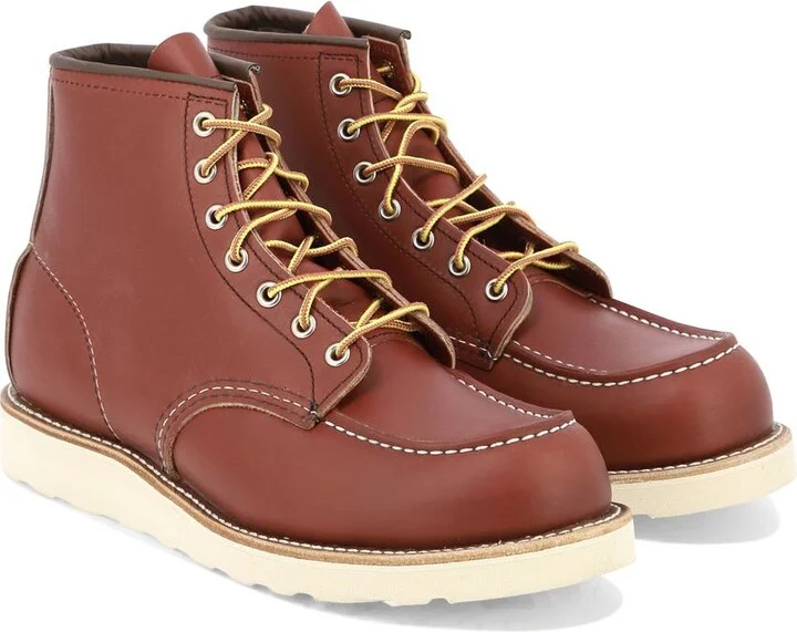 Red Wing Shoes "Classic Moc" Lace-Up Boots - Image 2