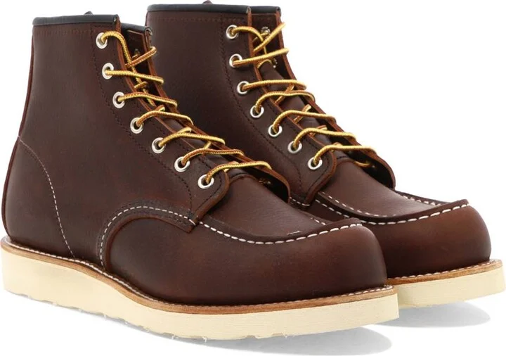Red Wing Shoes "Classic Moc" Lace-Up Boots - Image 2