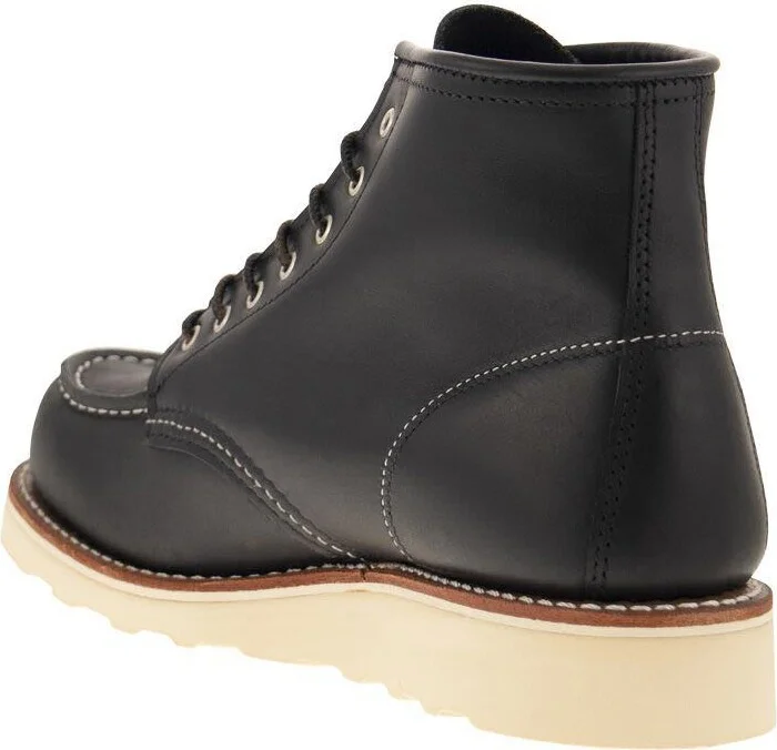 Red Wing Shoes Classic Moc - Leather Ankle Boot - Image 3