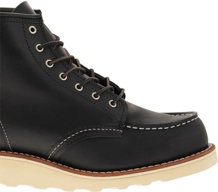 Red Wing Shoes Classic Moc - Leather Ankle Boot - Image 6
