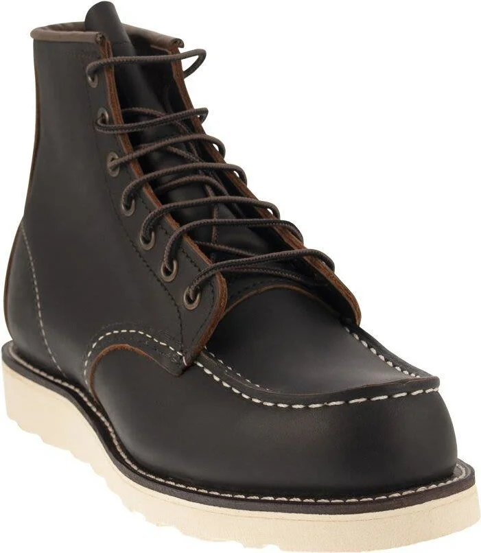 Red Wing Shoes Classic Moc - Leather Boot With Laces - Image 2