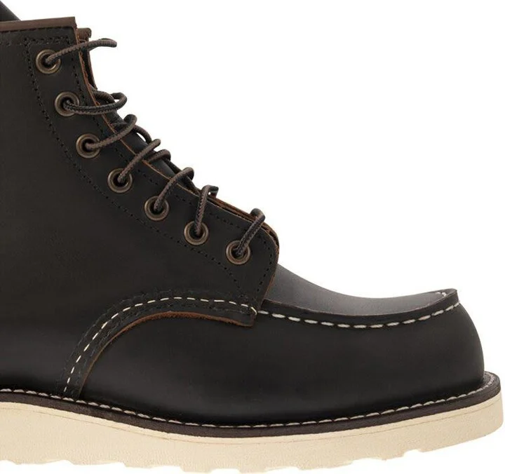 Red Wing Shoes Classic Moc - Leather Boot With Laces - Image 6