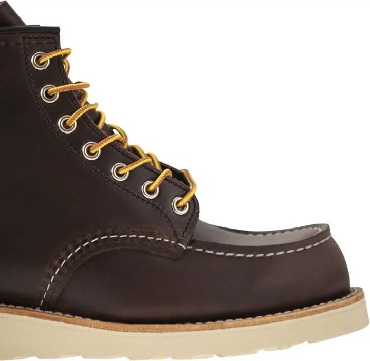 Red Wing Shoes Classic Moc - Leather Boot With Laces - Image 6