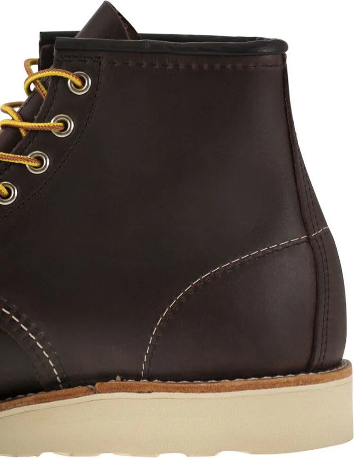 Red Wing Shoes Classic Moc - Leather Boot With Laces - Image 7