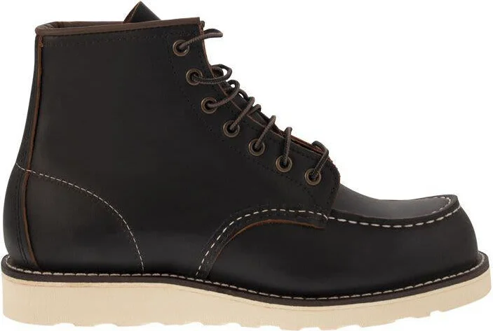 Red Wing Shoes Classic Moc - Leather Boot With Laces