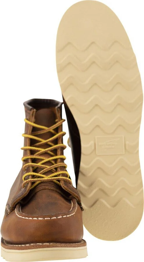 Red Wing Shoes Classic Moc - Leather Lace-Up Boot - Image 5