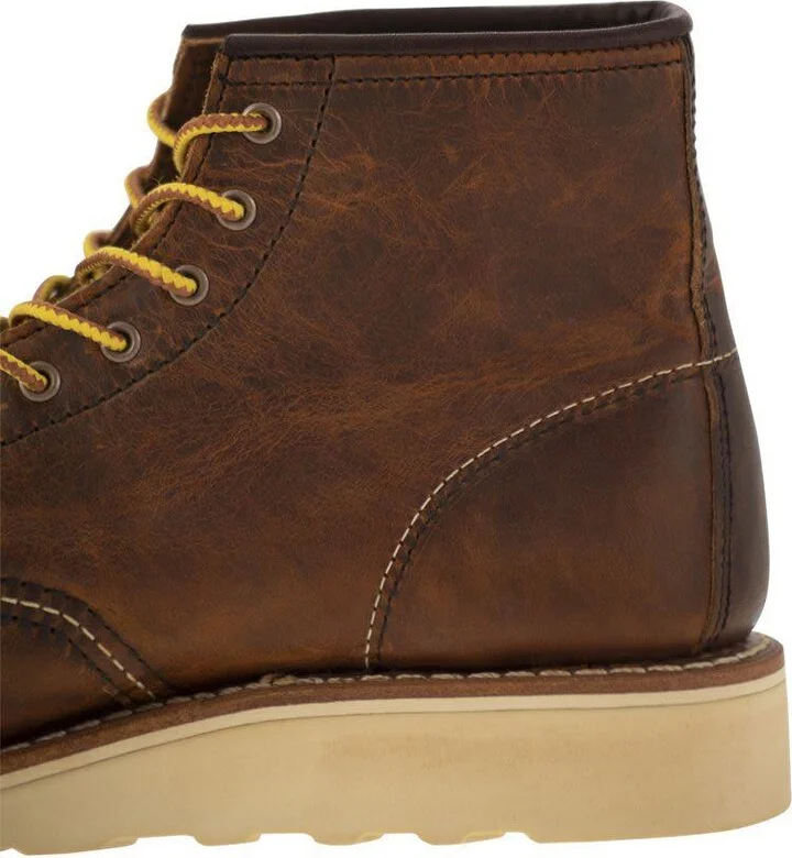Red Wing Shoes Classic Moc - Leather Lace-Up Boot - Image 7