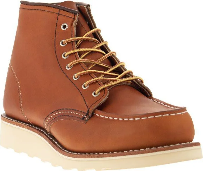 Red Wing Shoes Classic Moc - Leather Lace-Up Boot - Image 2